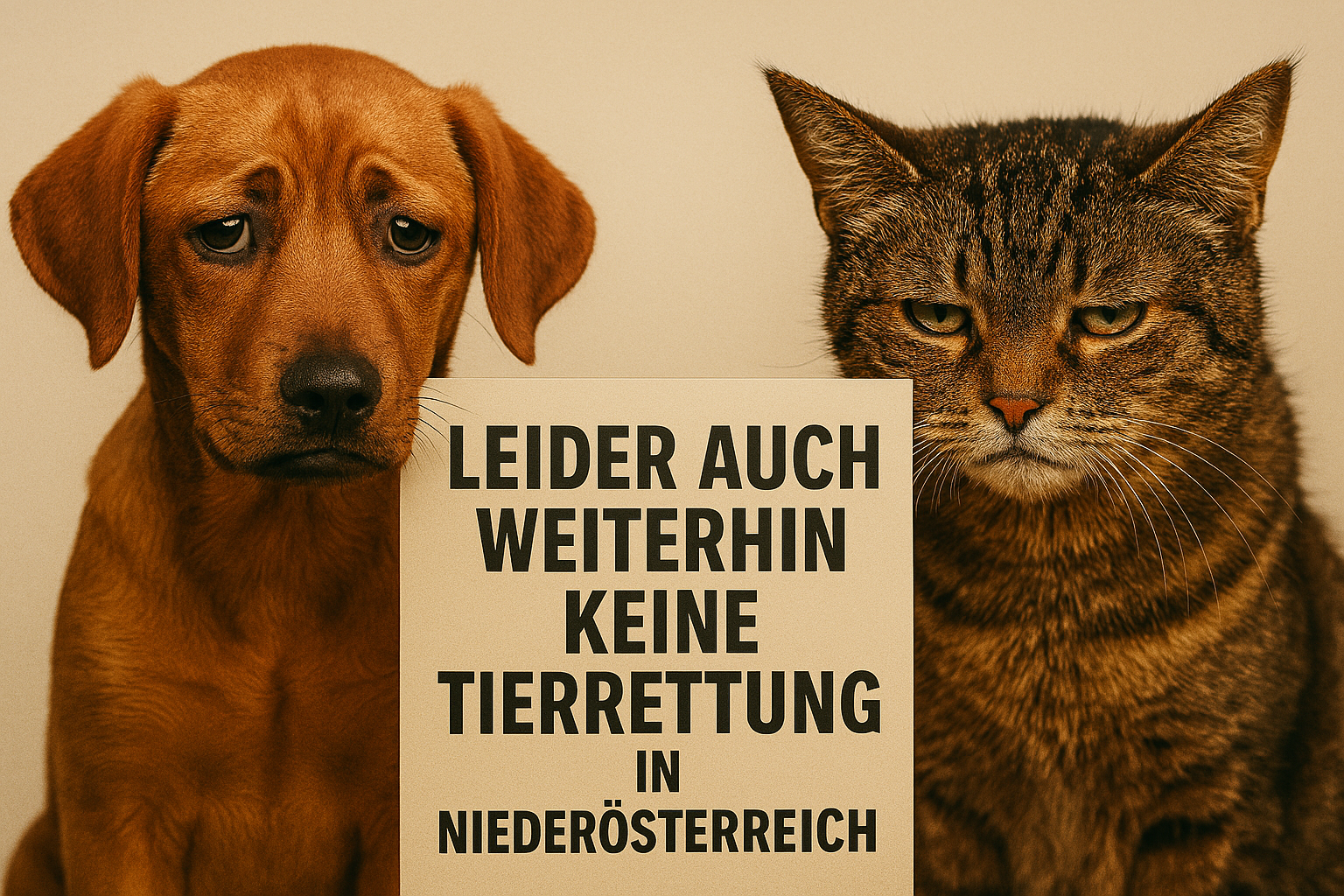 leider auch weiterhin keine Tierrettung in Niederösterreich